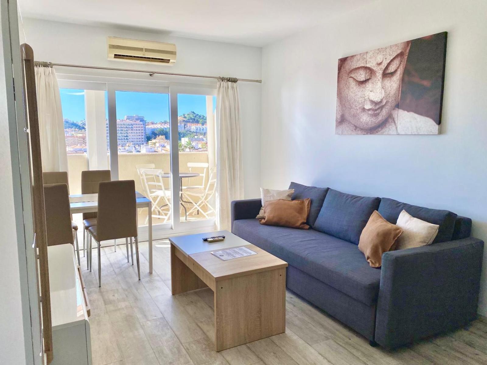 El Estudio De La Playa Benalbeach New 1Bd, Piscinas, Playa Y Vistas Al Mar Ref504 Benalmádena Dış mekan fotoğraf