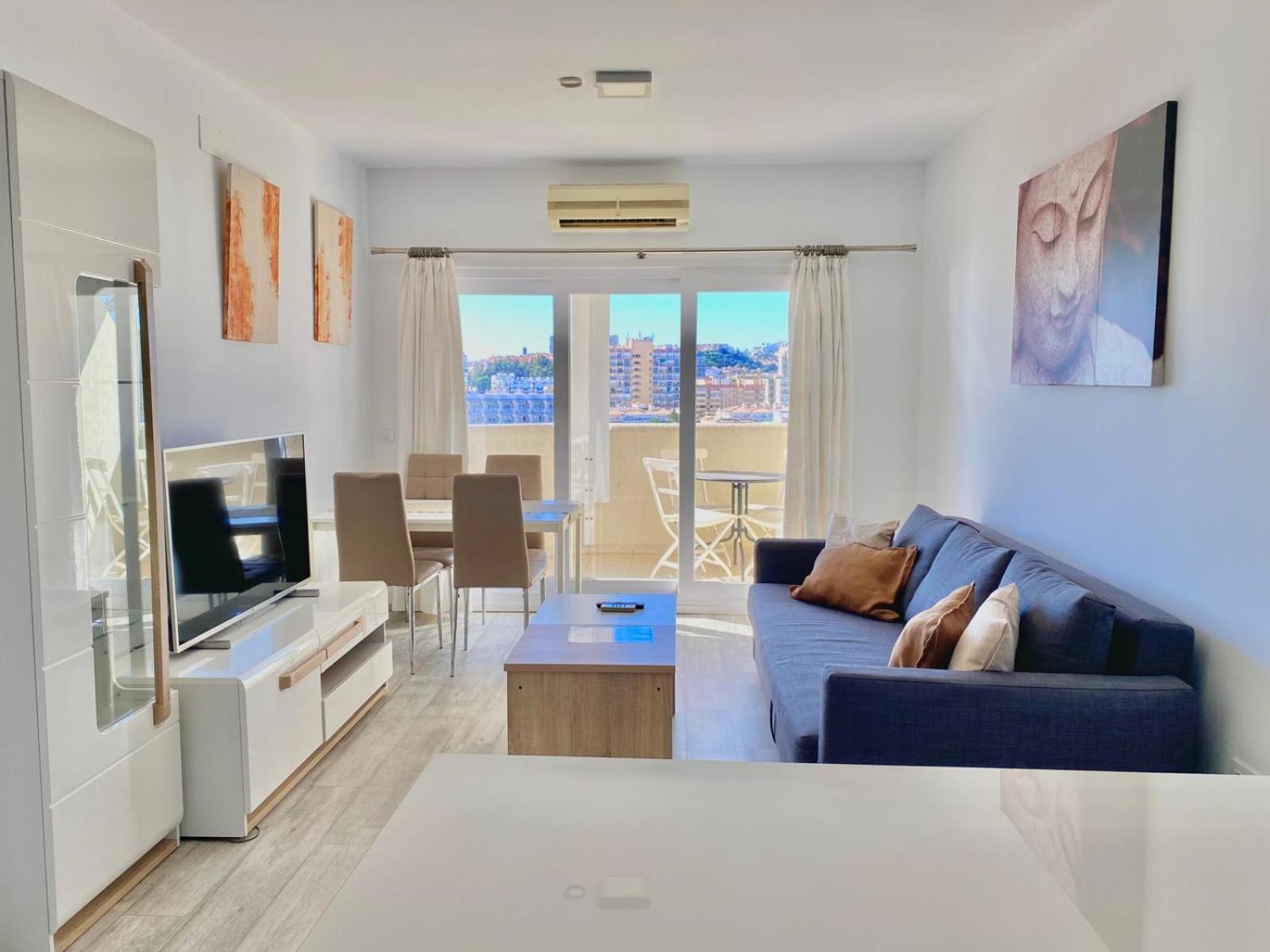 El Estudio De La Playa Benalbeach New 1Bd, Piscinas, Playa Y Vistas Al Mar Ref504 Benalmádena Dış mekan fotoğraf